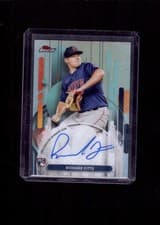 2025 Finest Autographs Richard Fitts #FA-RF card