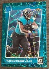 Travis Etienne Jr. 2021 Panini Donruss Optic card