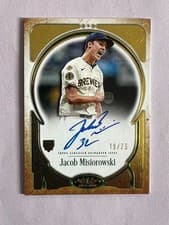 2026 Topps Tier One Prime Performers Autographs Jacob Misiorowski #PPA-JMI card