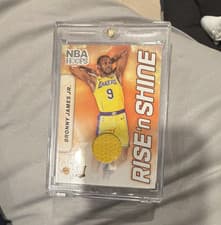 2024-25 Hoops Rise 'n Shine Memorabilia Bronny James Jr. #RSM-BJL