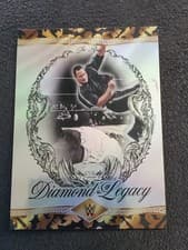 The Rock 2026 Topps Chrome WWE The Rock Diamond Legacy card