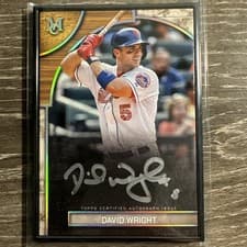 2025 Topps Museum Collection Museum Framed Autographs David Wright #FMA-DW card