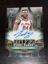 2025-26 Bowman Buzz Factor Autographs Zuby Ejiofor #BZA-ZE card
