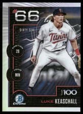 2025 Bowman Bowman Scouts Top 100 Luke Keaschall #BTP-66 card