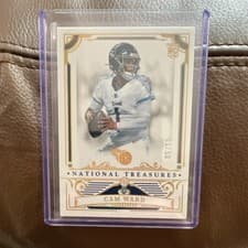 Cam Ward 2025 Panini National Treasures card