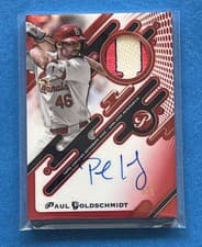 2025 Topps Pristine Pristine Pieces Autograph Relics Paul Goldschmidt #PPAR-PG card