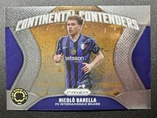 2025 Panini Prizm FIFA Club World Cup Continental Contenders Nicolo Barella #11 card