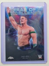 2026 Topps Chrome WWE Eras of Excellence John Cena #ERA-14 card