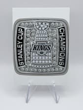 2024-25 Upper Deck Credentials Arena Giveaways - Championship Rings Los Angeles Kings #CR-LK card