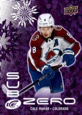 2024-25 Upper Deck Ice Sub Zero Stars Cale Makar #17 card