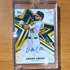 2026 Topps Baseball Stars Autographs Carlos Cortes #BSA-CCO card