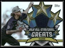 2025 Topps All Star Game All-Star Game Greats Relics Josh Hader #ASGR-JH card