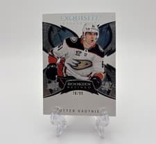 2024-25 Upper Deck Ice Exquisite Collection Rookies Refined Cutter Gauthier #RR-7 card