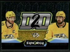 Roman Josi/Alexandre Carrier 2024-25 Upper Deck Synergy D2D card
