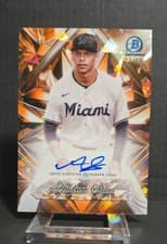 2025 Bowman Chrome Sapphire Edition Selections Autographs Andrew Salas #SSA-AS card