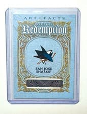 2025-26 Upper Deck Artifacts Base Rookie Redemption San Jose Sharks #RED-223 card