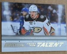 2024-25 Upper Deck Credentials Front Row Talent Troy Terry #FRT-TT card