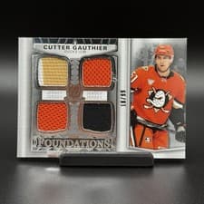 2024-25 Upper Deck The Cup Foundations Quad Jersey Cutter Gauthier #F-CG card