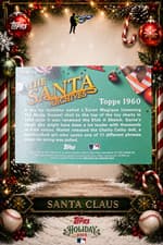 2025 Topps Holiday Santa Archives Santa Claus #TSA-60 card