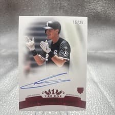 2026 Topps Tier One Retro 2011 Base Autographs Colson Montgomery #R11A-CM card
