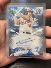2025 Bowman Draft Sapphire Sapphire Selections Autographs Ike Irish #SSA-II card