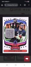 2025 Donruss Pro Bowl Materials Jaxon Smith-Njigba #5 card