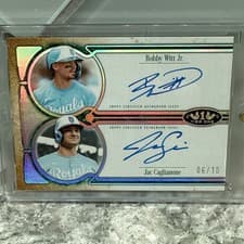 2026 Topps Tier One Dual Autographs Bobby Witt Jr. #DA-WC card