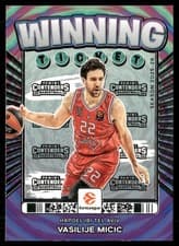 2025-26 Panini Contenders EuroLeague Winning Ticket Vasilije Micic #17 card