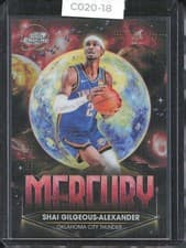 2025-26 Topps Cosmic Chrome Planetary Pursuit Mercury Shai Gilgeous-Alexander #PPM-1 card