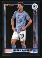 Julian Alvarez 2022 Topps Merlin Chrome UEFA Club Competitions card