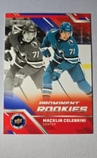 Macklin Celebrini 2025 Upper Deck National Hockey Card Day card