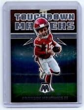 Patrick Mahomes II 2022 Panini Mosaic Touchdown Masters card