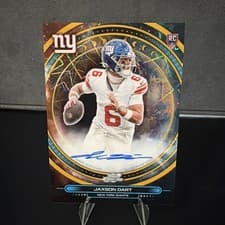 2025 Topps Cosmic Chrome Equinox Autographs Jaxson Dart #EQA-JXD card