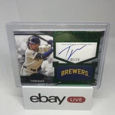 2025 Topps Tier One Top Shelf Signatures Tyler Black #TSS-TB card