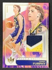 2024-25 Panini Court Kings Rookie Swatches Johnny Furphy #RJS-JFP card