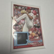 2026 Topps 1991 Topps Relics Chase Burns #91R-CB card