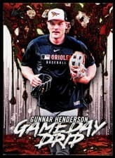 2026 Topps Gameday Drip Gunnar Henderson #GD-13 card