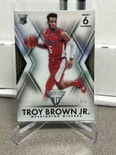 Troy Brown Jr. 2018 Panini Chronicles card
