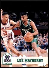 Lee Mayberry 1993-94 Hoops Base Set card