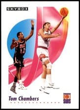 Tom Chambers 1991-92 SkyBox Base Set card