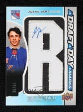 2025-26 SP Game Used Draft Day Marks Gabe Perreault #DDM-GP card