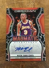 2024-25 Panini Obsidian Magmatic Signatures Nick Van Exel #MS-NVE card