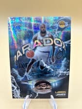 LeBron James 2025 Topps Chrome Paradox card