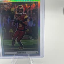 2025 Panini Select Score Select Throwback Jayden Daniels #12 card