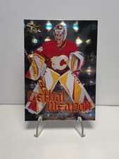 2025-26 SkyBox Metal Universe Lethal Weapon Dustin Wolf #LW-5 card