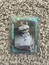 2025 Bowman Draft Chrome Prospect Autographs Cody Miller #CPA-CM card