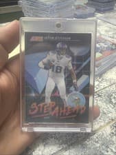2025 Score Step Ahead Justin Jefferson #18 card