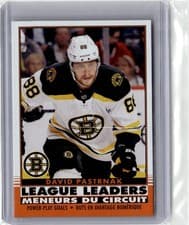David Pastrnak 2020 O Pee Chee card