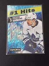 Auston Matthews 2024-25 Upper Deck Synergy #1 Hits card