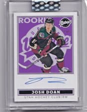 2024-25 Upper Deck Clear Cut Vintage Autos Josh Doan #VA-DO card